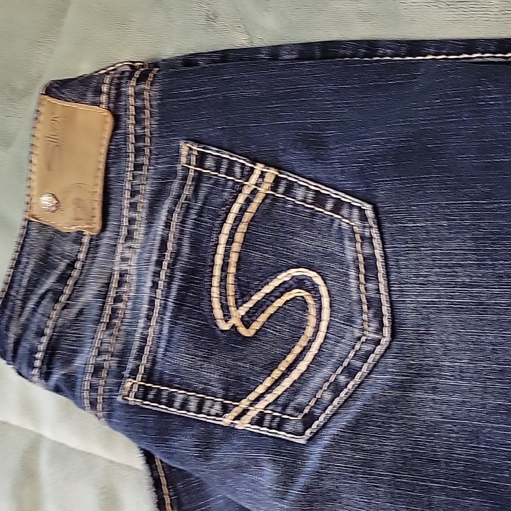Silver Suki Mid Slim Boot Jeans